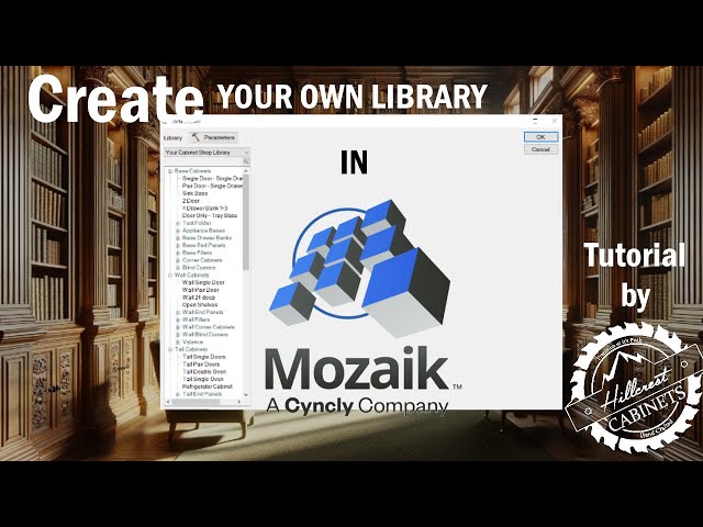 How to Create Your Own Library - Mozaik Software Tutorials