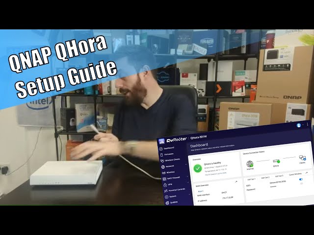 QNAP QHora-301W Router First Time Setup Guide