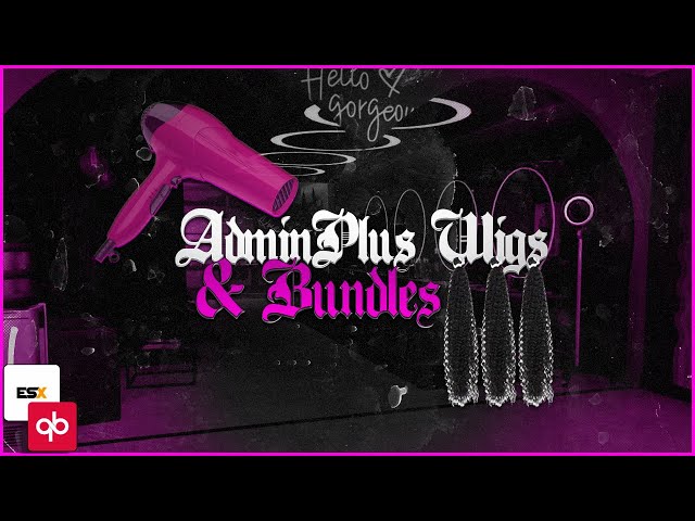 [QB/ESX] Enhanced Wigs n Bundles (crafting + wig snatching) - FiveM Script