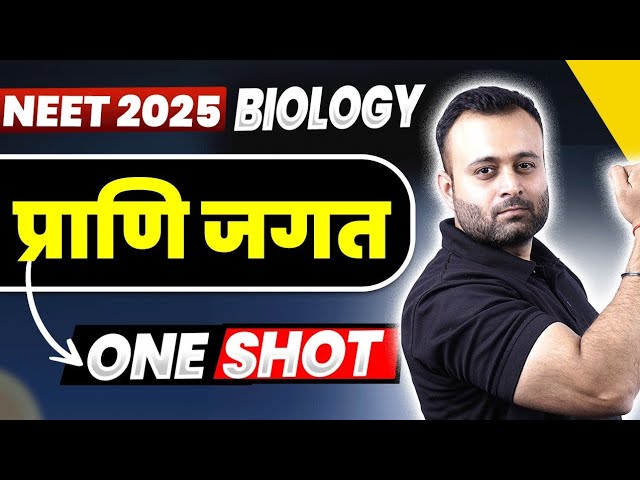 प्राणि जगत ONE SHOT | Animal Kingdom in Hindi | NEET 2025 Hindi Medium |  @DNNEETHindimedium