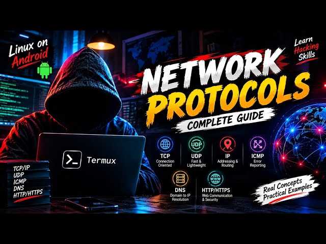Network Protocols Explained 🔥 | HTTP, HTTPS, TCP, UDP, DNS, FTP & More | Hindi #computer networks