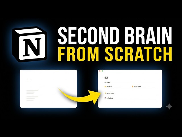 How to Build a Second Brain in Notion Level 2 Upgrade