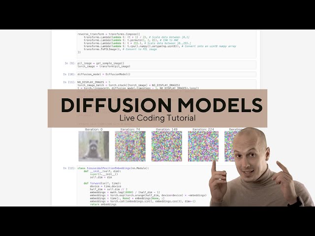 Diffusion Models - Live Coding Tutorial