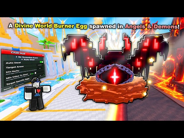 I Unlocked NEW DIVINE EGG With HACKS in Steal An Egg Script!