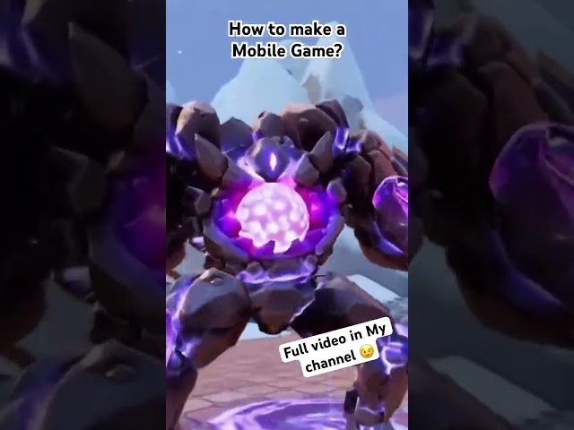 How to make a mobile game? #game #mobilegame #mobilegamemaking #shorts