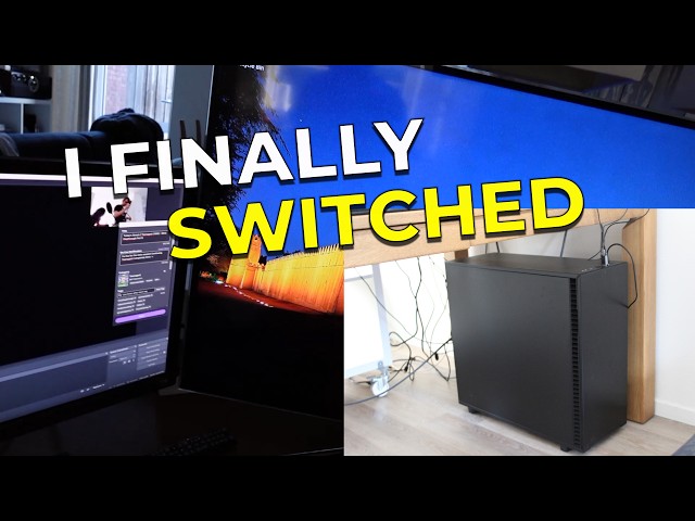 My New PC Setup | RTX 5080, Big-Screen Gaming & My New Desk Setup