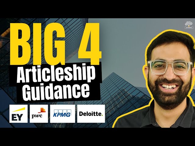 How to get into BIG 4 Articleship | BIG 4 Articleship Guidance | CA Shivam Palan