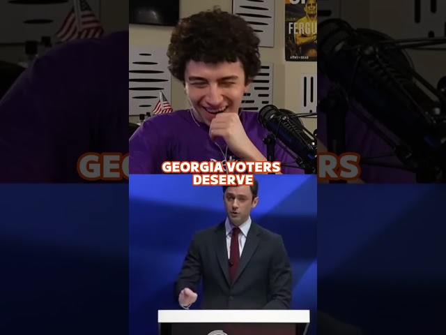 Jon Ossoff cooked tf out of this guy😭 #jonossoff #georgia #mikecollins