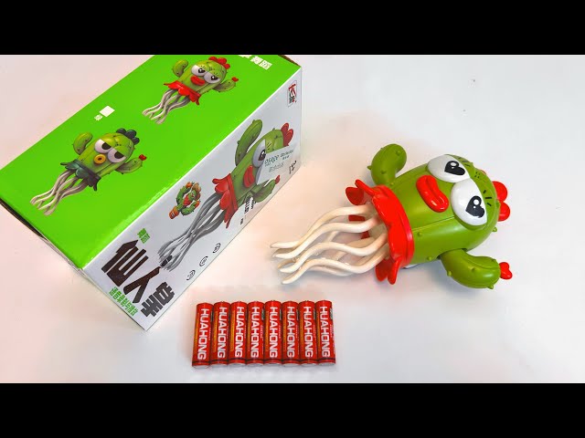  Unboxing Electric Cactus Jellyfish, Transformable Police Car,Remote Control Shark, Dinosaur RC Kart