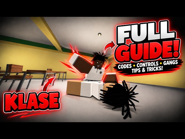KLASE FULL GUIDE! (Codes, Controls, Commands, Gangs + Tips & Tricks) ROBLOX