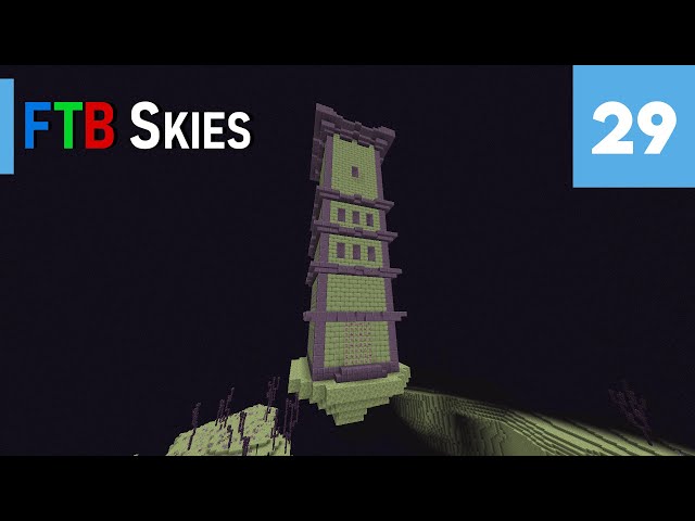 FTB Skies #29 - Endstone Golem and 1st Half of the Final Row of Quests