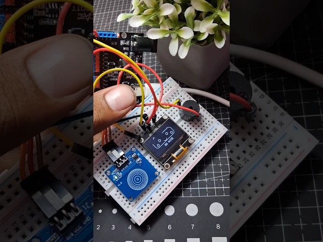 I Built a Touch Piano Using Arduino! 🎹⚡ #trending #arduino #diy #shorts #project
