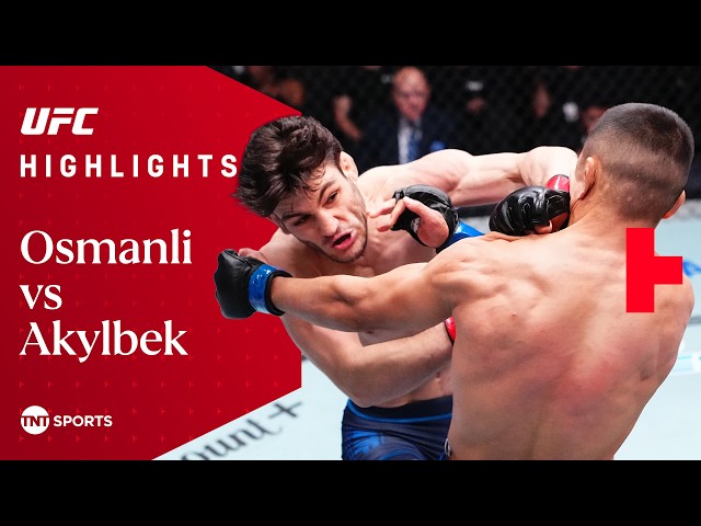 SHOCKING ILLEGAL KNEE! 😱 | Mahammadali Osmanli vs Ilimbek Akylbek | #UFCVegas121 Fight Highlights