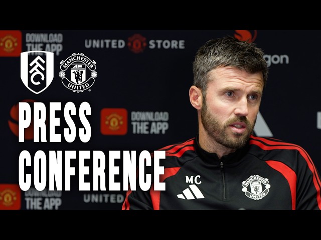 Michael Carrick Pre-Fulham | Press Conference: Part Two