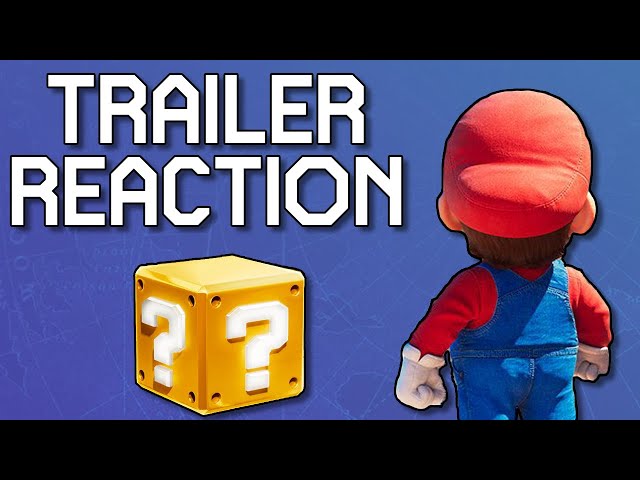 Super Mario Bros the Movie Trailer Reaction