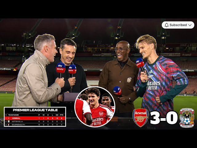 Arsenal 3-0 Coventry!🔥Gunners DESTROY Coventry | Tzolis ON FIRE! FULL CRAZY REACTION!