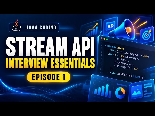Java Stream API Coding Practice | Episode 1: Essential Interview Questions