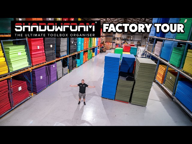FINALLY COMPLETED! The Ultimate Shadow Foam Factory Tour!