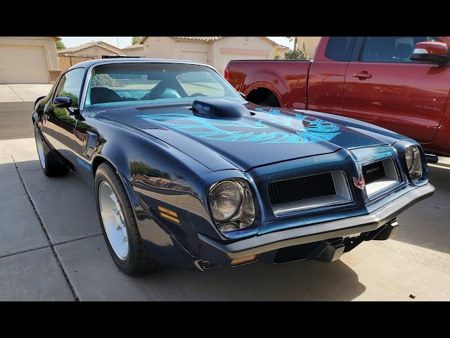 1974 Pontiac 455 Trans Am Detail and Restoration Part 36. Wax and store away for the summer.