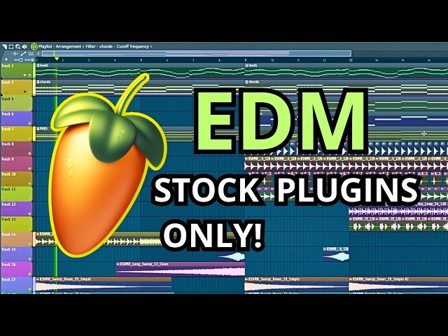 Create an EDM Track with ONLY FL Studio Plugins! (Tutorial)
