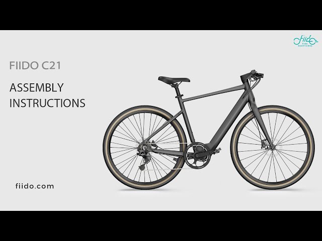 How to Assemble & Use the Fiido C21 E-gravel Bike