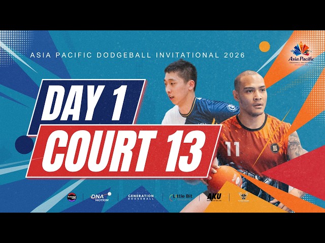 API Dodgeball 2026; Day 1 - Court 13