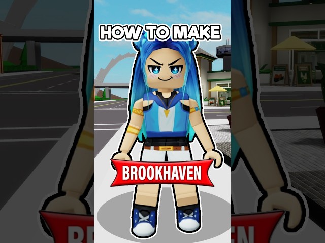How To Make ITSFUNNEH In Brookhaven Roblox! 😱#shorts