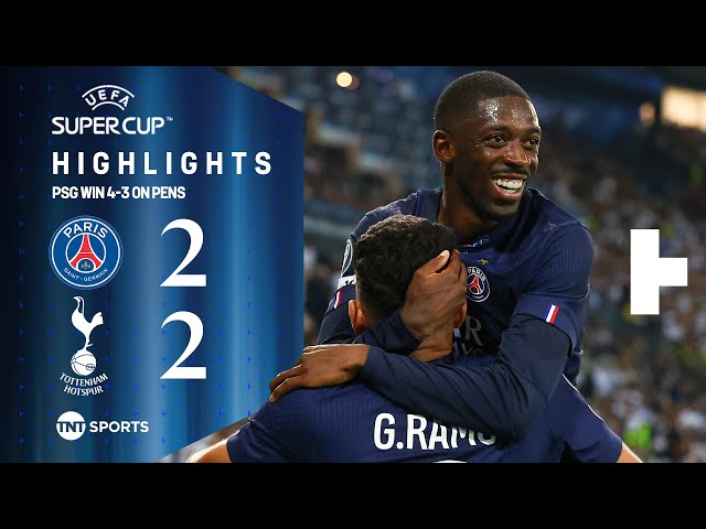 Epic PSG Super Cup Comeback! 🏆 | PSG 2-2 Tottenham (4-3 on Pens) | UEFA Super Cup Highlights