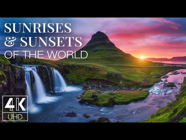 9 HRS Most Beautiful Sunrises & Sunsets of the World - Wallpapers Slideshow in 4K