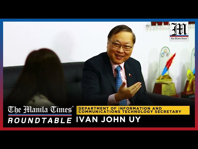 DICT Secretary Ivan John Uy | The Manila Times Roundtable