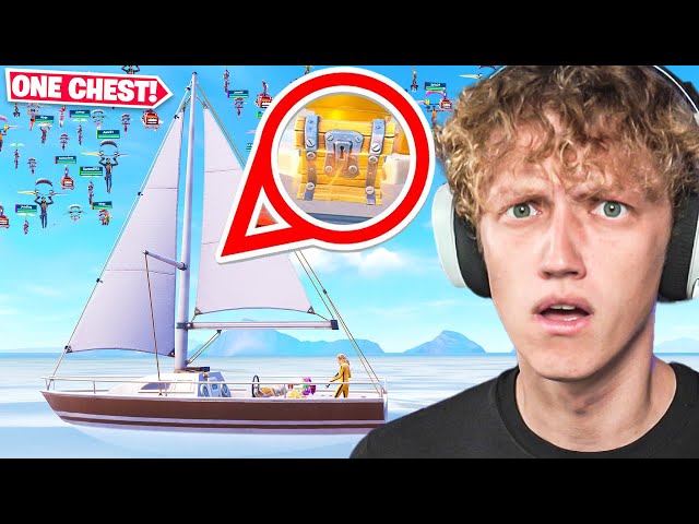 I Hosted a ONE CHEST Only Tournament In Chapter 7 Fortnite! (Impossible)
