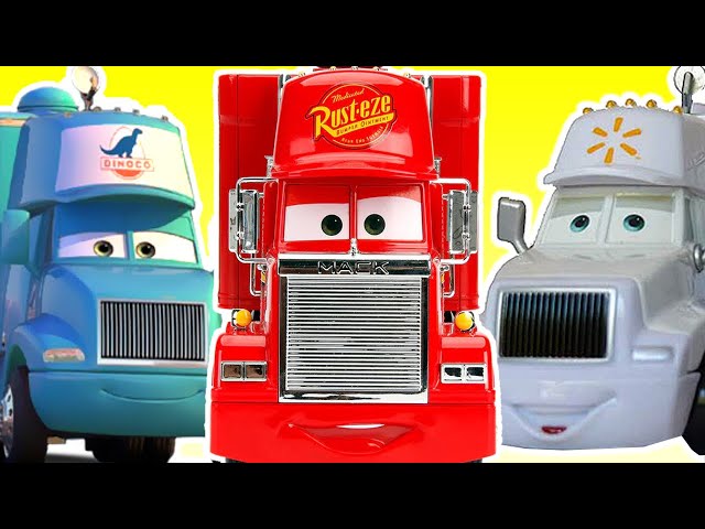 The Disney Cars Mack vs Wally Vs The King Hauler rerelease