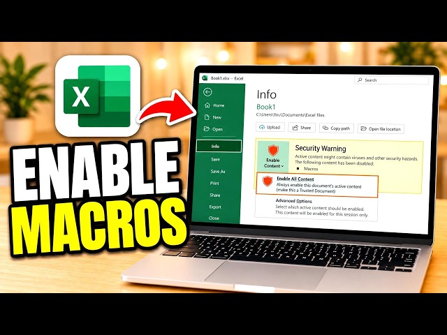 How To Enable Macros In Excel - Full Guide