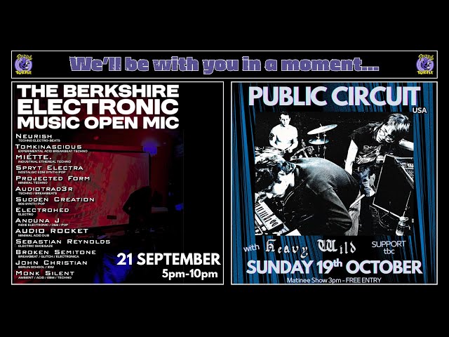 Berkshire EMOM (Electronic Music Open Mic) - 21 SEP 25