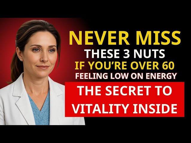 Men Over 60: 3 Essential Nuts for Energy, Performance & Vitality | Health Aura