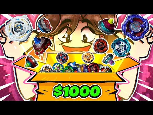 I Bought a $1000 Beyblade Mystery Box... was it a scam?