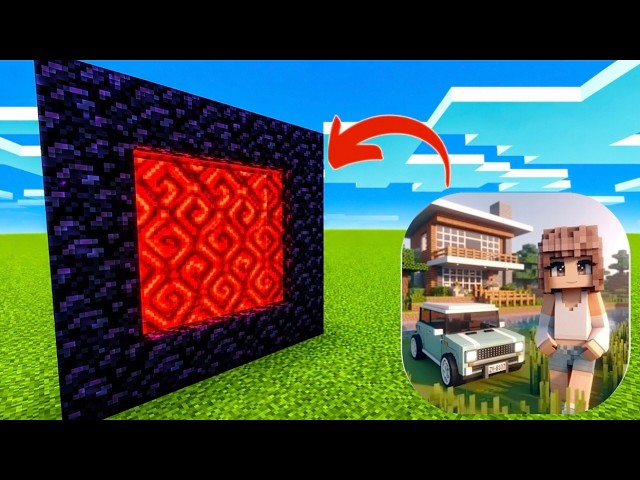 I Found a Real SUPER CITY Portal in Minecraft! 😱 #minecraft #supercity