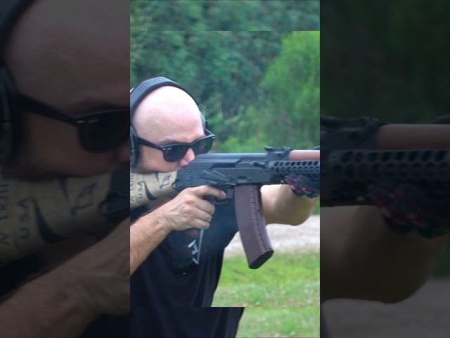 AK-101 with Extremely Rare Russian Hexagon Handguard...