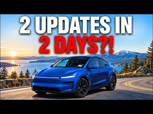 My Tesla Got TWO Updates in Two Days… What’s New?