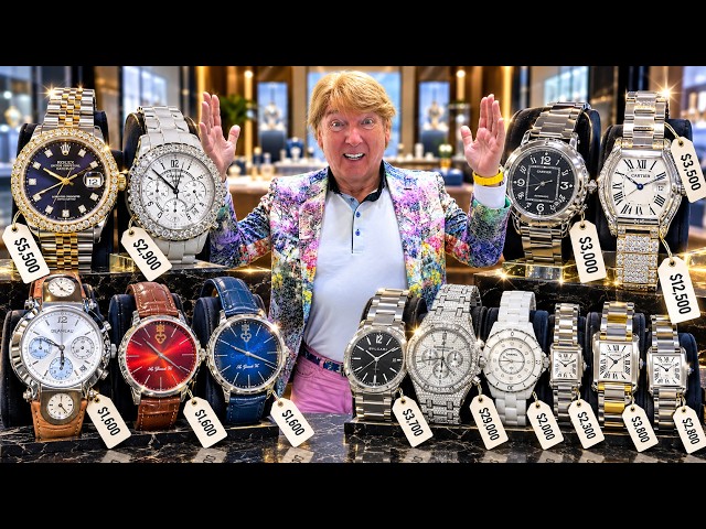 They Were BLOWING OUT Luxury Watches for CHEAP!!