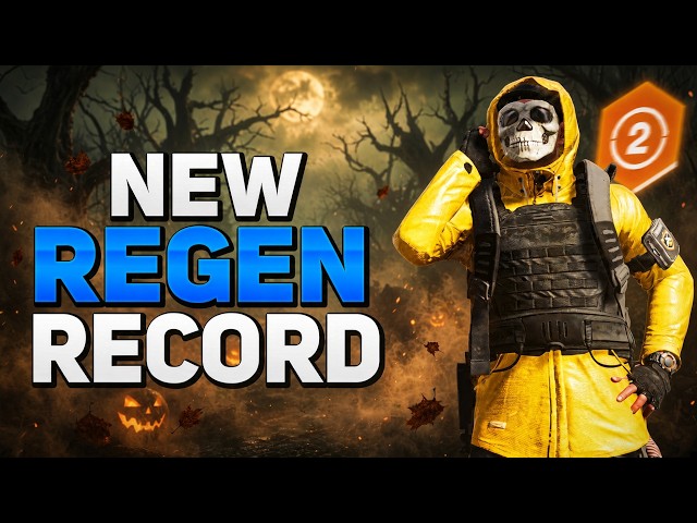 *NEW REGEN RECORD* 180K per Second WITHOUT STACKS! The Division 2: ARMOR REGEN GOD BUILD