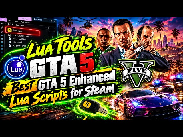 Lua Tools GTA 5 | Best GTA 5 Enhanced Lua Scripts for Steam