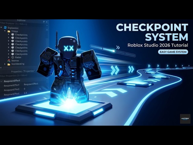 How to Make a Checkpoint System in Roblox Studio (2026 Tutorial) | Full Game System Setup