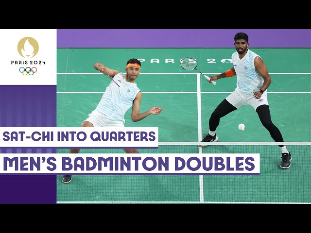 🇮🇳 India vs Indonesia 🇮🇩 | Men's Badminton doubles | Paris 2024 Highlights
