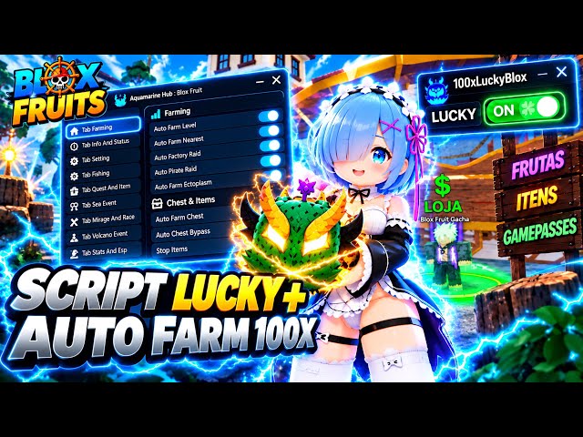 [🧲Update] 100X Luck Script for Blox Fruits | INFINITE SPINS | FREE DRAGON | NO KEY