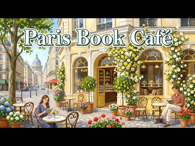 📖 𝐏𝐀𝐑𝐈𝐒 𝐁𝐎𝐎𝐊 𝐂𝐀𝐅𝐄́ ☕ French Instrumental Music — Reading Playlist | Piano & Accordion