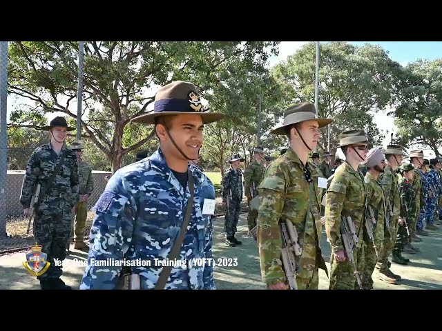 Australian Defence Force Academy (ADFA) Year One Familiarisation Training (YOFT) 2023
