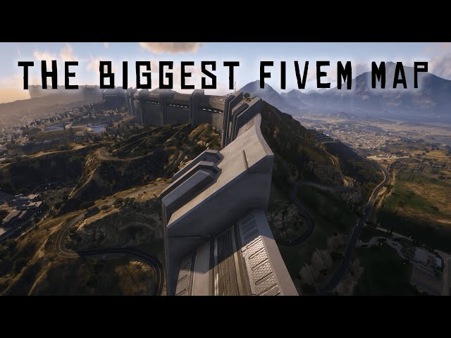 The Border Wall - The Largest MAP Ever Released in FiveM!