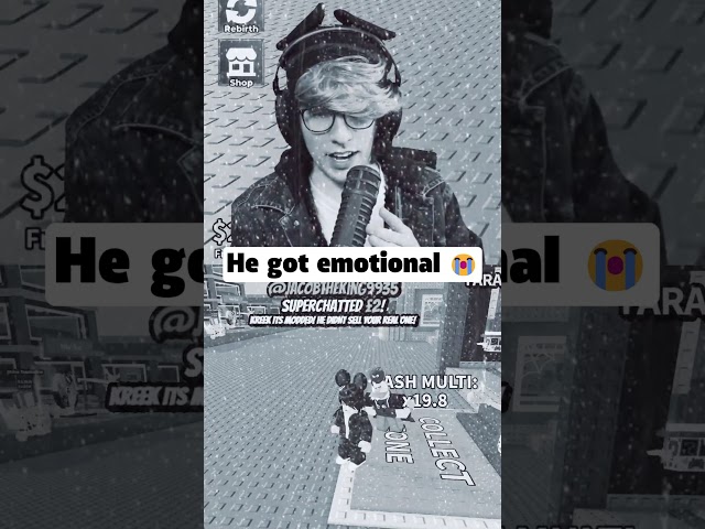 KreekCraft Gets Emotional