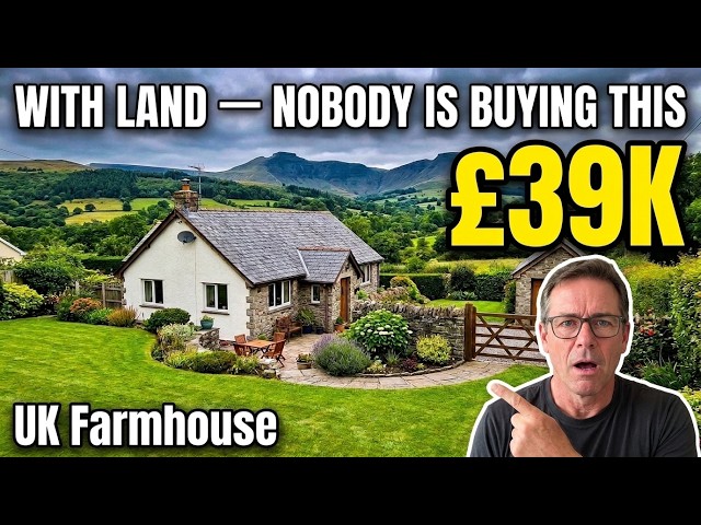 8 Cheap Detached Farmhouses in the UK With Land Nobody Is Buying